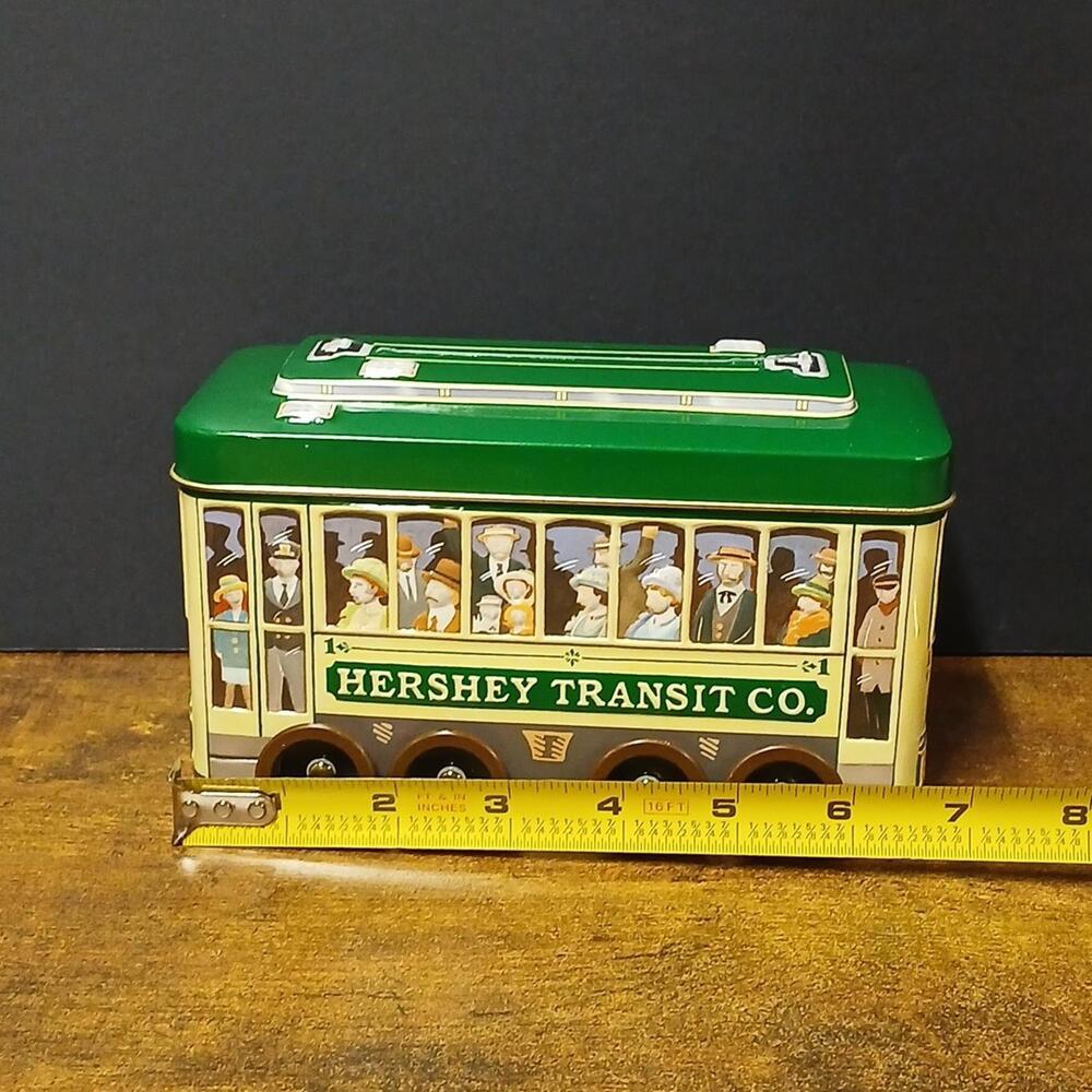 Hershey Transit Co. Trolley Tin Hershey's Vehicle Collector Car Series #3 (2002) - Picture 8 of 8